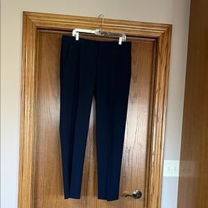 Haggar dress slacks navy blue.  Size 36 x 32.  SLIM FIT